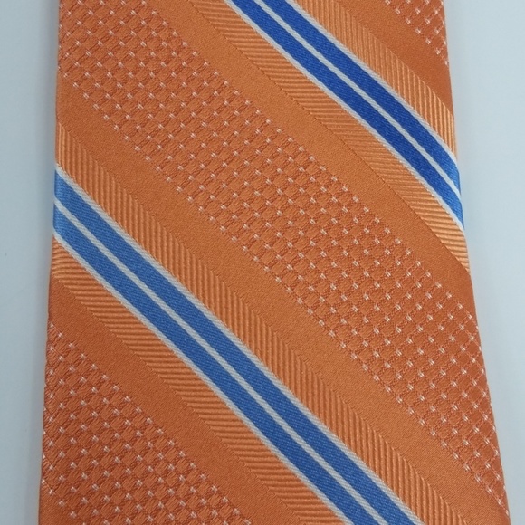 Michael Michael Kors Striped Silk Tie - Picture 3 of 5